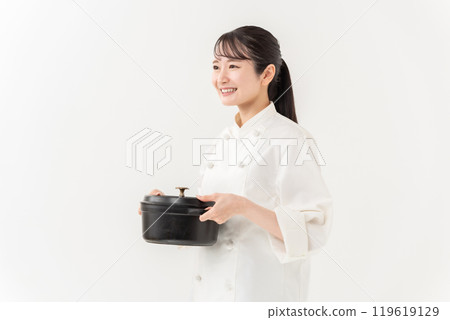 廚師外套鍋裡的女人 119619129