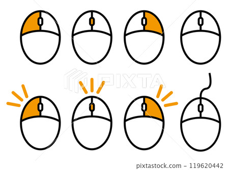 Mouse click icon 119620442