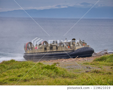 海上自衛隊氣墊艇LCAC-2103“3號” 海上自衛隊氣墊艇LCAC-2103“3號” 119621019