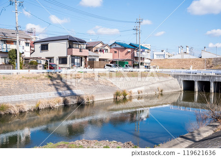 [真地藏川]河流交會的街道 119621636