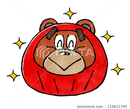 Bear Daruma 119621749