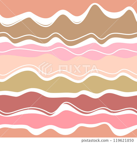 Abstract background with colorful geometric shapes. Rainbow seamless pattern. Gradient waves, lines, dynamical forms. Design for poster, fabric, textile 119621850
