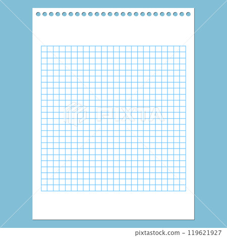 Grid paper. Abstract squared background with color graph. Geometric pattern for school, wallpaper, textures, notebook. Lined blank on transparent background Grid paper. Abstract squared background with color graph. Geometric pattern for school, wallpaper, textures, notebook. Lined blank on transparent background 119621927