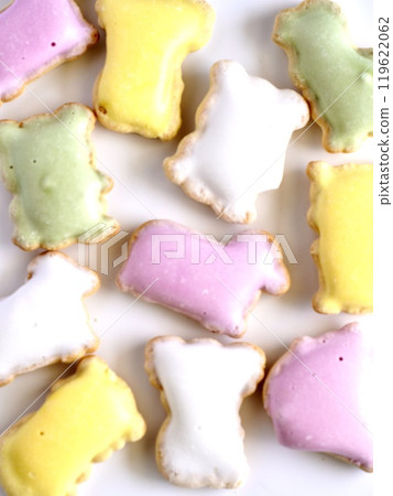 Four-color icing cookies Four-color icing cookies 119622062
