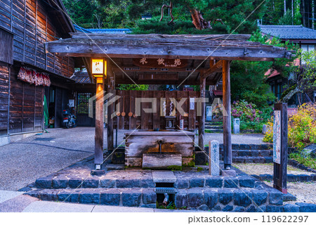 [長野縣]奈良井宿的老街/橫水夜景 119622297