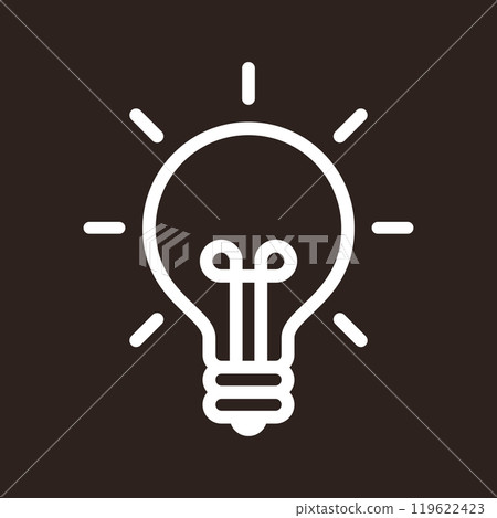 Bulb icon, light bulb sign, lamp symbol, ideas and innovation concept Bulb icon, light bulb sign, lamp symbol, ideas and innovation concept 119622423