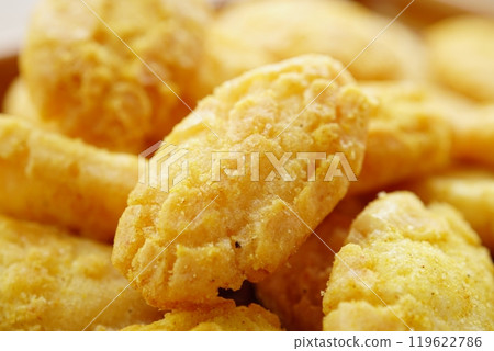 Small curry bread rice crackers, mini, Sanko confectionery Small curry bread rice crackers, mini, Sanko confectionery 119622786