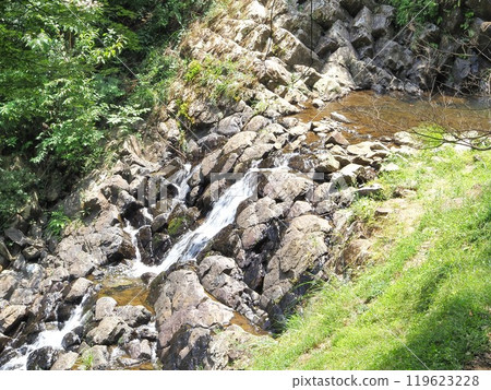 靜岡縣修善寺旭瀧 八月 119623228