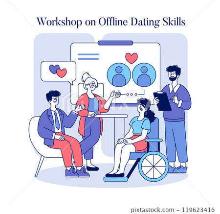 A comprehensive workshop devoted to enhancing offline dating skills while fostering meaningful social connections 119623416