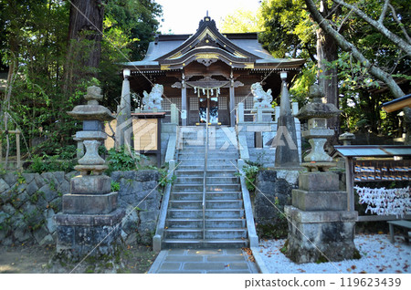 Tono Shrine, located in Juo-cho, Hitachi City, Ibaraki Prefecture 119623439