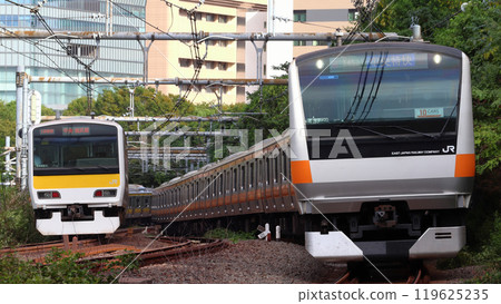 [JC] Chuo Line E233 Series Train-10CARS (Chuo Limited Express: Tokyo⇔Takao) 119625235