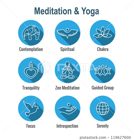 icon, yoga, massage 119627600