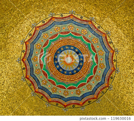 Gold circle 119630016