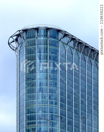 Corner glass building 119630221