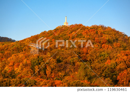 藻岩山的秋景_4925 119630461