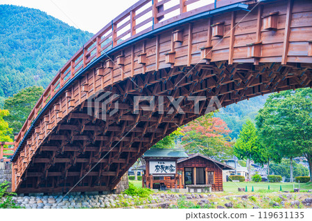 [長野縣]奈良井宿/木曾大橋清晨 119631135