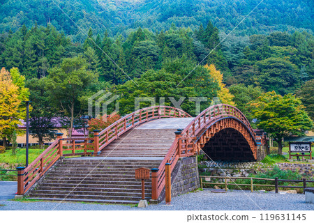 [長野縣]奈良井宿/木曾大橋清晨 119631145