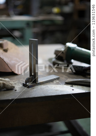 Parts being welded 119631546