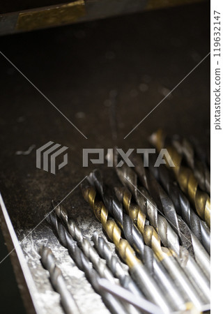 Drill used in drill press 119632147