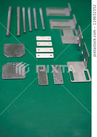 製造的不銹鋼零件 製造的不銹鋼零件 119632352