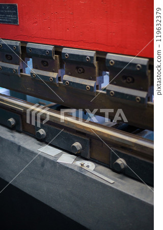 Brake press machine for bending plates Brake press machine for bending plates 119632379