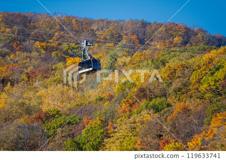 藻岩山索道的秋天_8974 藻岩山索道的秋天_8974 119633741