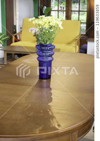 Beautiful coffee shop or cafe restaurant interior retro decoration Beautiful coffee shop or cafe restaurant interior retro decoration 119633859