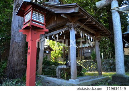 Tono Shrine, located in Juo-cho, Hitachi City, Ibaraki Prefecture 119634849