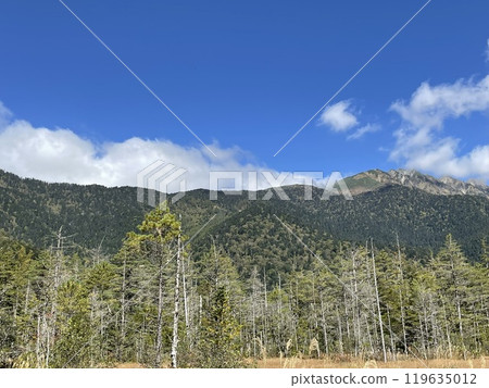 上高地「長野縣」的天空 119635012