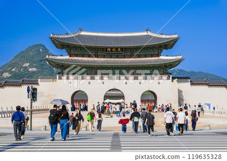 首爾光化門 *部分柔焦 119635328