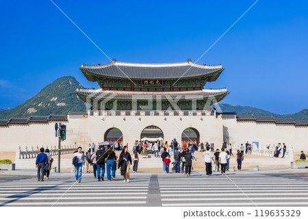 首爾光化門 *部分柔焦 119635329