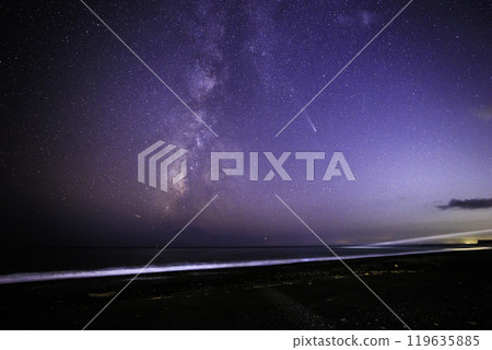 [彗星照片] 色金山阿特拉斯彗星（C/2023 A3）與銀河系 119635885