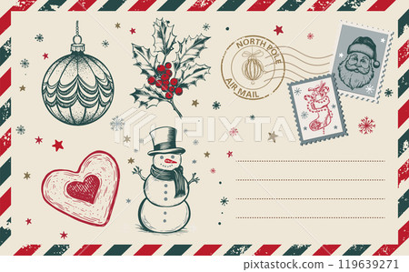 christmas, vector, xmas 119639271