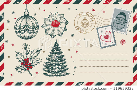 christmas, vector, xmas 119639322