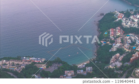 an villa district at Silverstrand Beach, hk, 119640441