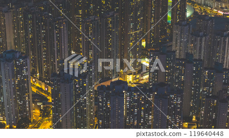 A Lively Evening in Hong Kong, Tseung Kwan O Night A Lively Evening in Hong Kong, Tseung Kwan O Night 119640448