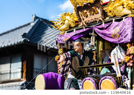 埼玉縣川越市 川越節高湯花車 119640616