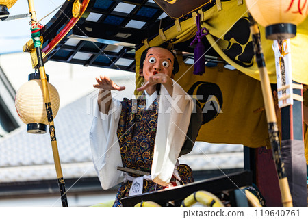 Kawagoe Festival, Kawagoe City, Saitama Prefecture, Float 119640761