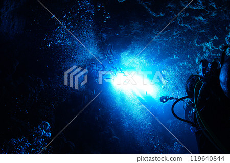 Underwater scenery Miyakojima Underwater scenery Miyakojima 119640844