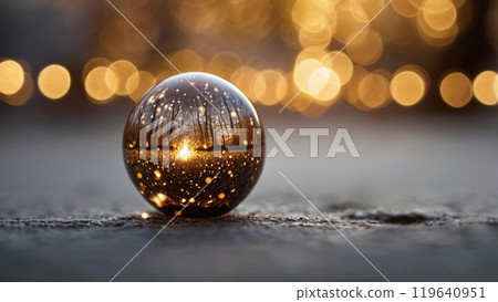 abstract image with blurred bokeh background 119640951