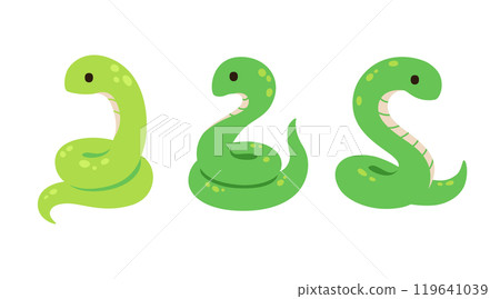 Snake illustration 119641039