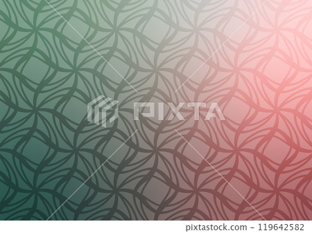 Pattern green soft red line curve art background Pattern green soft red line curve art background 119642582