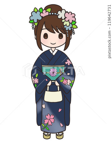 穿和服的女人2 119642731