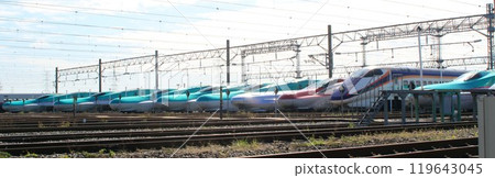 JR East Rifu Depot (Shinkansen General Rolling Stock Center) 119643045