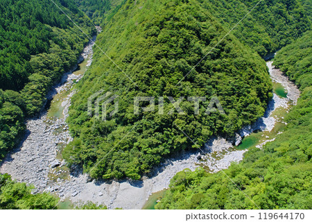 祖谷溪谷 日野路溪谷 德島縣 祖谷溪谷 日野路溪谷 德島縣 119644170