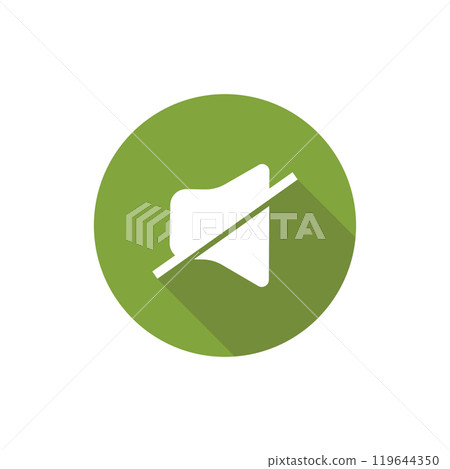 Loudspeaker icon design 119644350