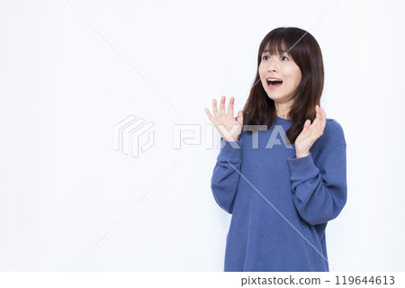 驚訝的女人 119644613