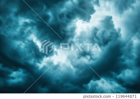 Dramatic dark storm clouds Dramatic dark storm clouds 119644871