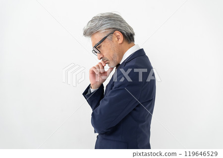 Thinking man business 119646529