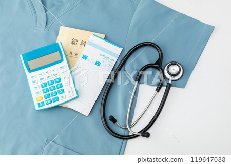 Medical worker salary image 01 Medical worker salary image 01 119647088